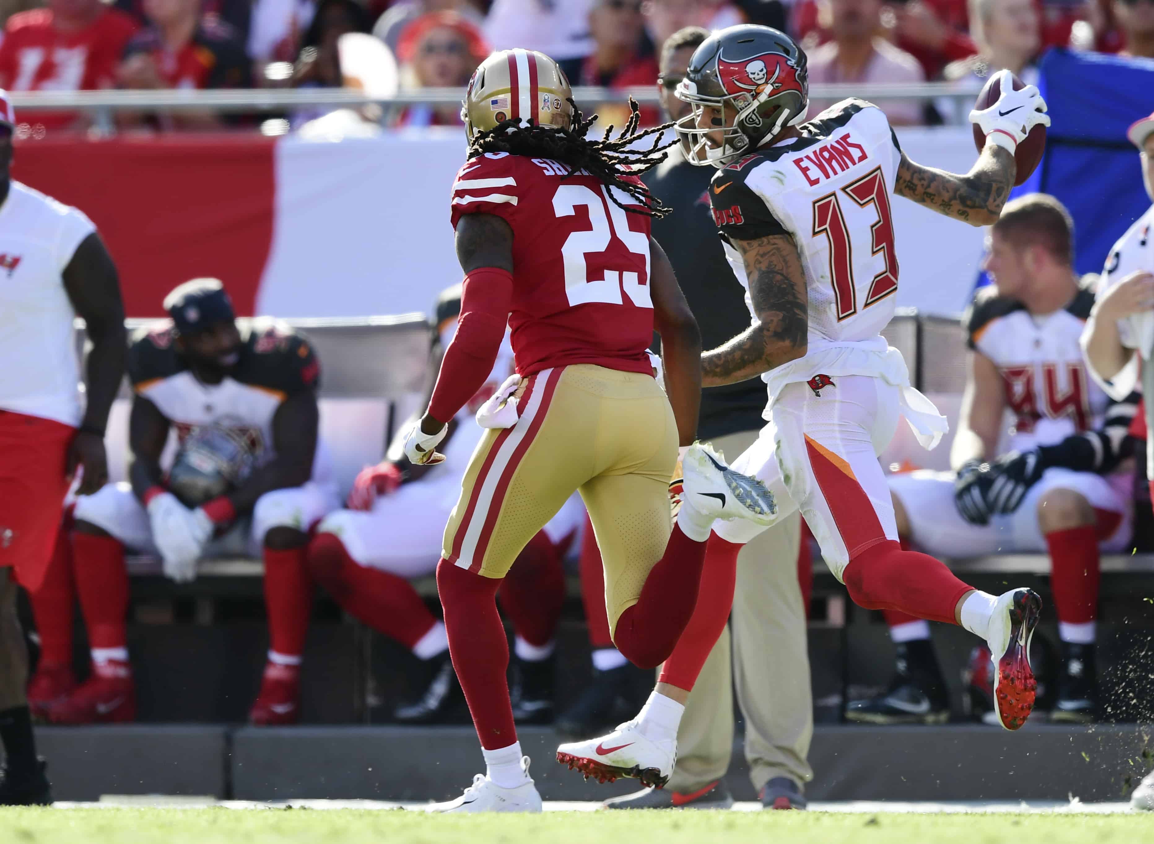 49ers vs Bears Fantasy Football Worksheet, Week 1