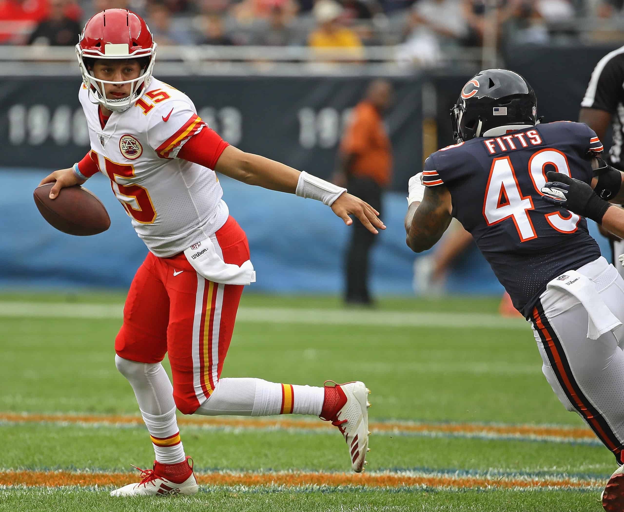 Chiefs vs Bears Fantasy Football Worksheet, Week 16 Sharp Football