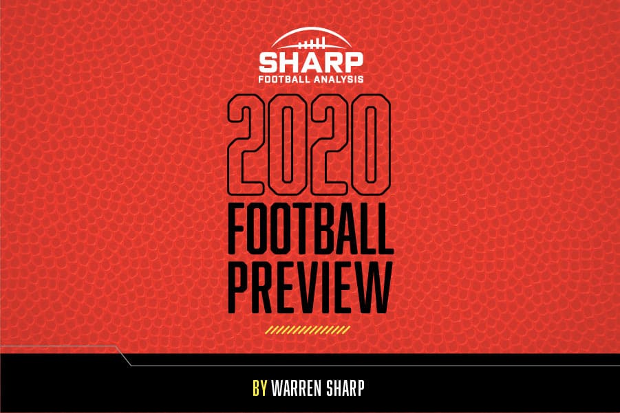 Warren Sharp book cover 2020 football preview nfl