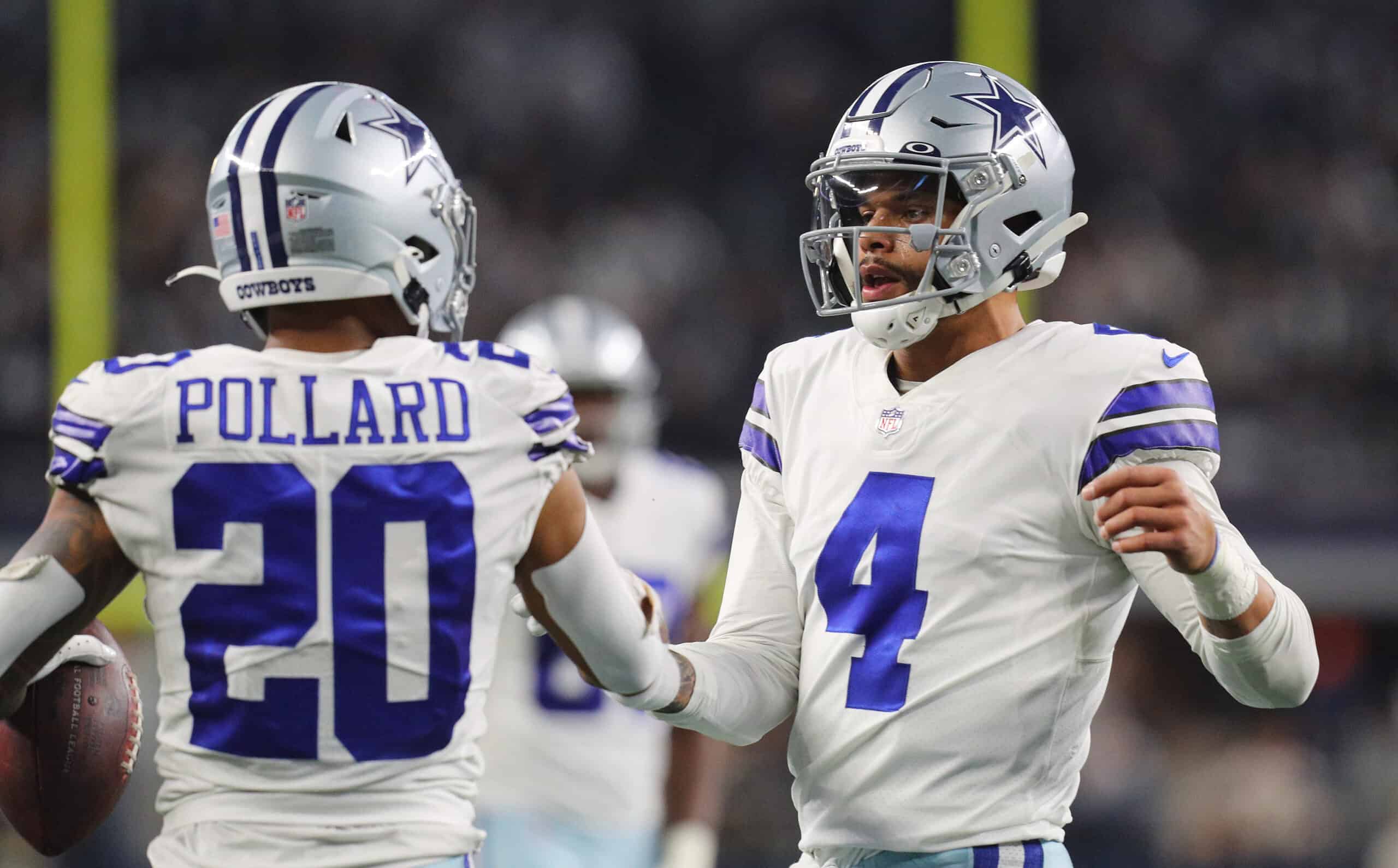 Dak Prescott and Tony Pollard