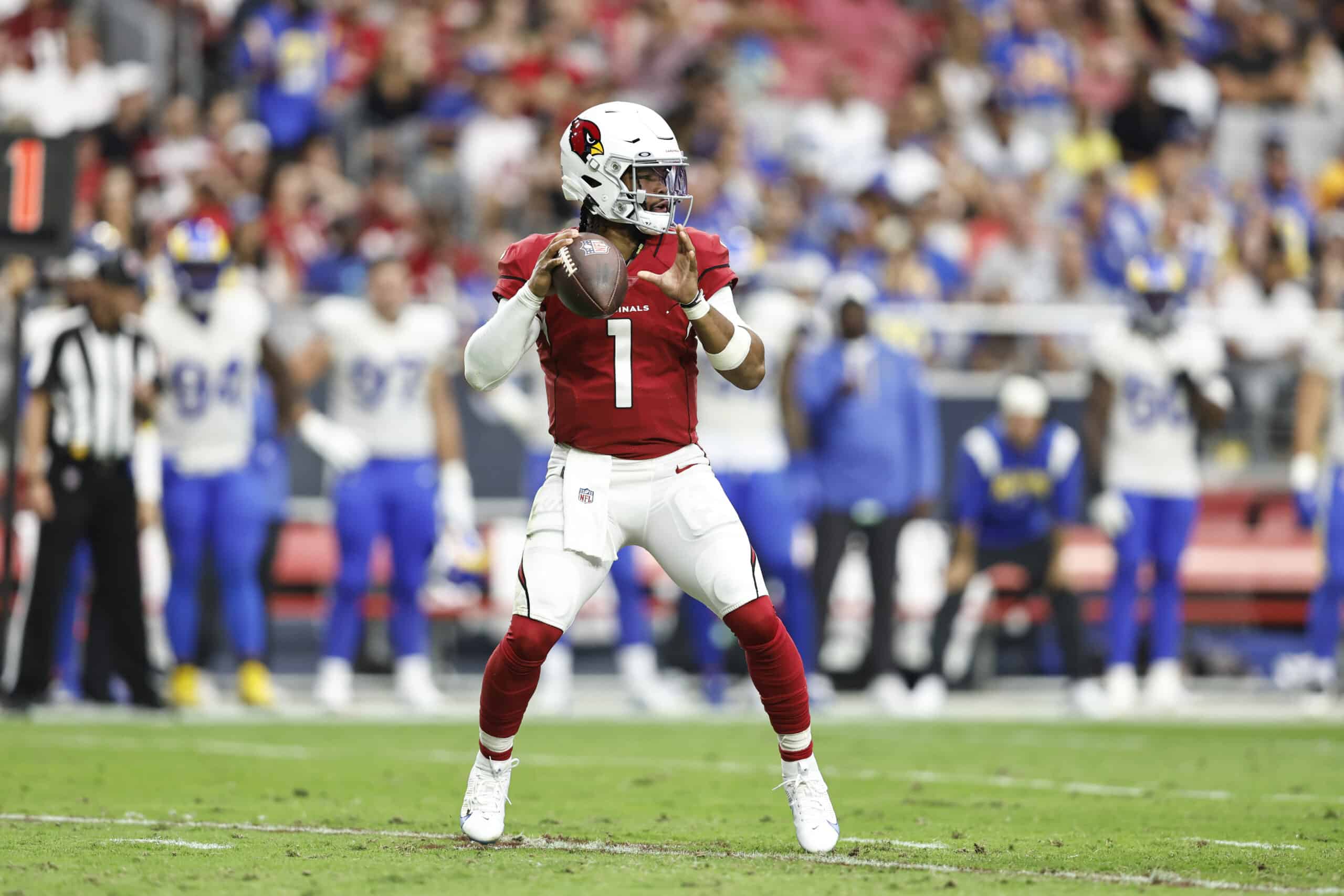 Cardinals vs Panthers Fantasy Football Worksheet, Week 4