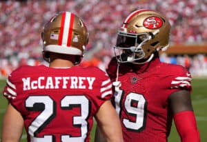 Christian McCaffrey and Deebo Samuel