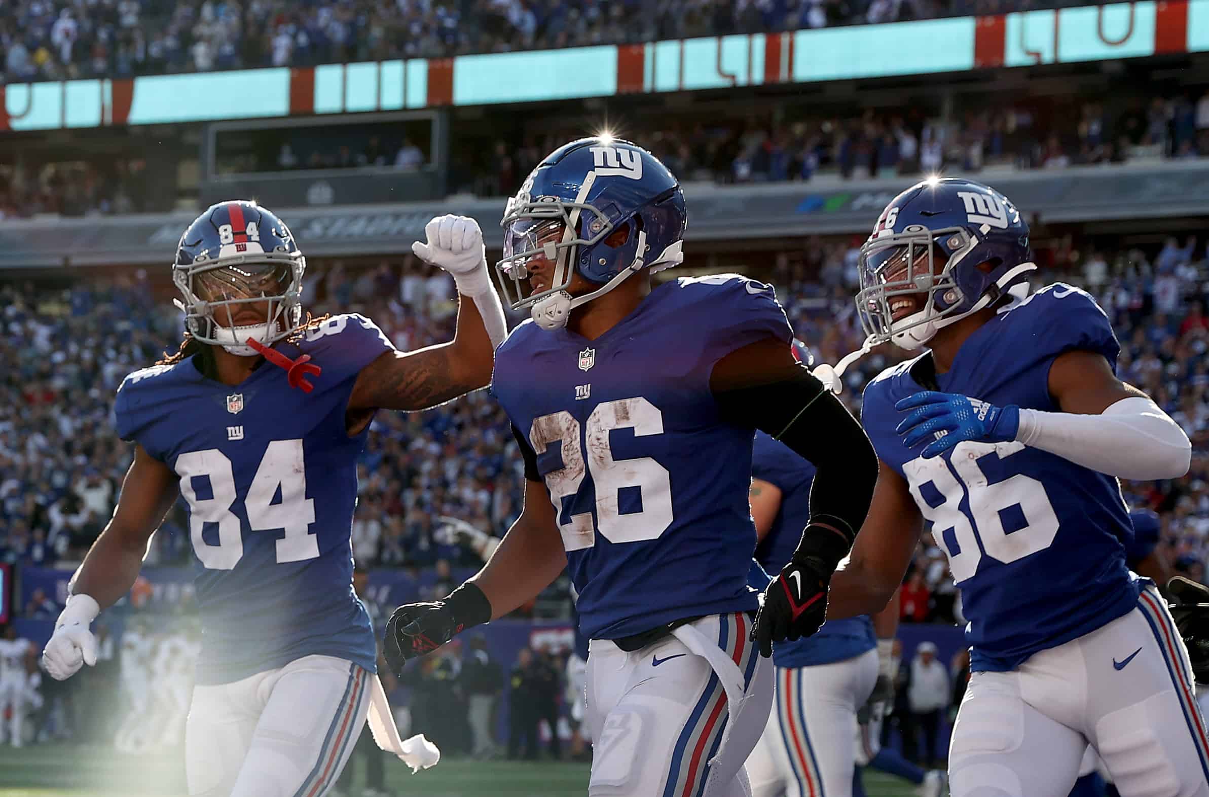 Giants vs Jaguars Fantasy Football Worksheet, Week 7