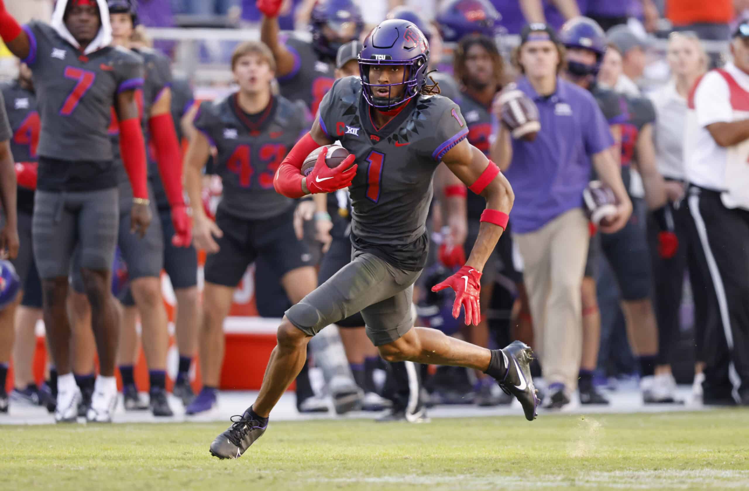 Quentin Johnston at TCU