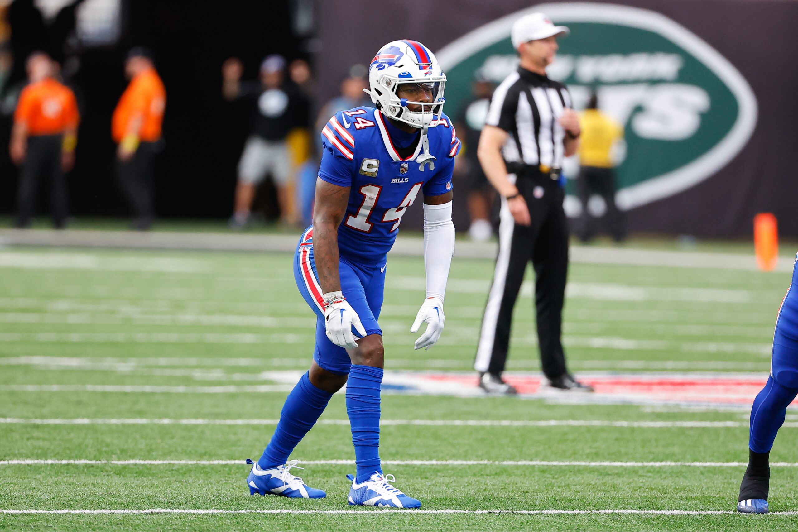 josh allen hurdles vikings