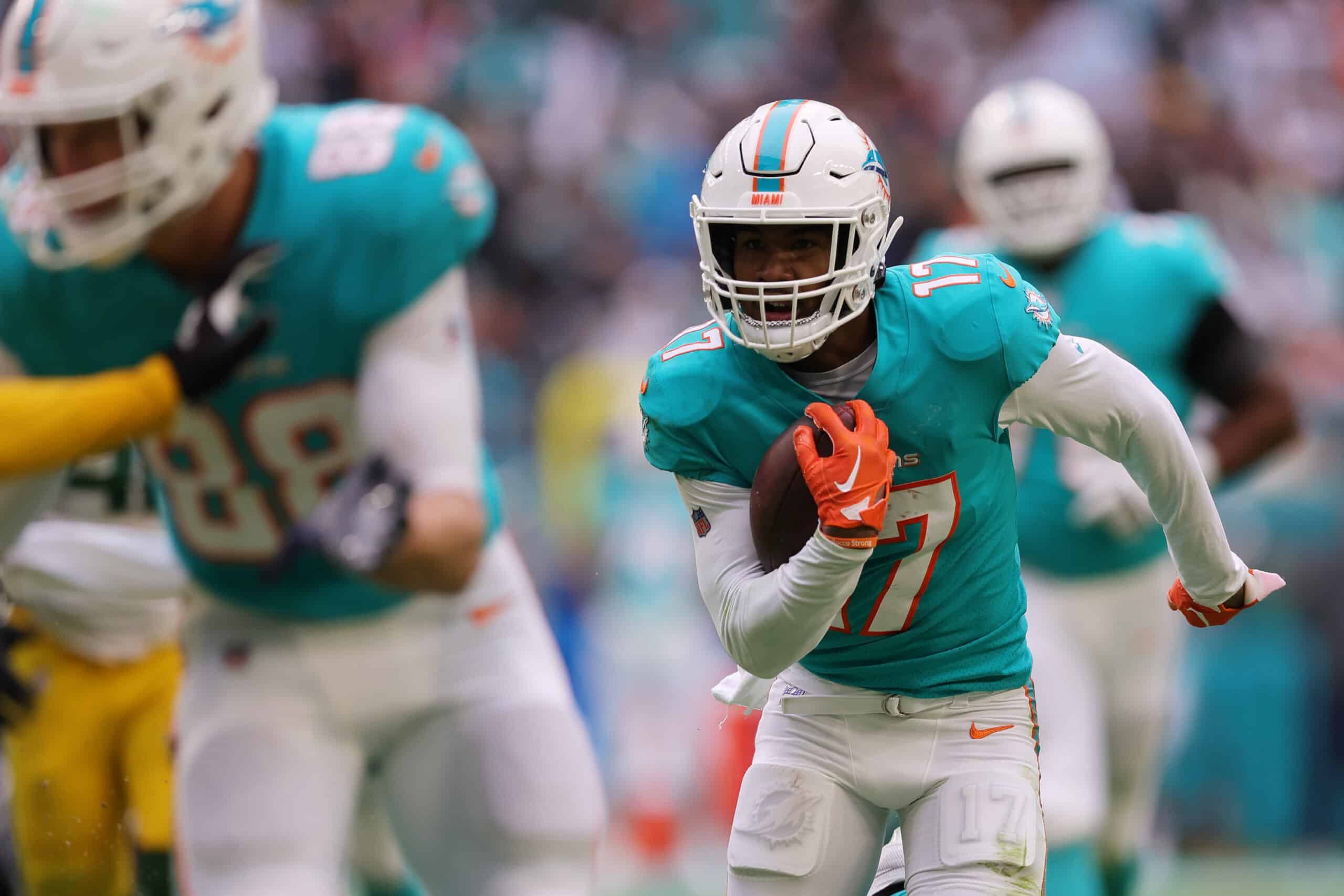 Dolphins vs Patriots Fantasy Football Worksheet, Week 17