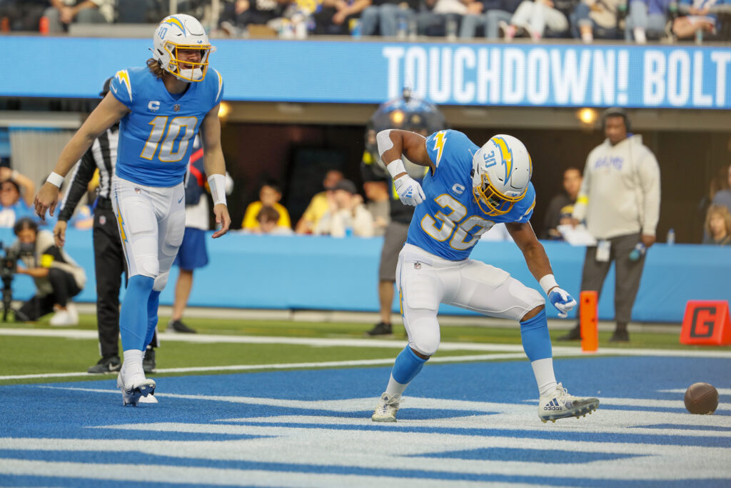 Chargers vs Broncos Fantasy Football Worksheet, Week 18