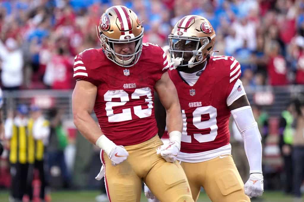 Christian McCaffrey and Deebo Samuel