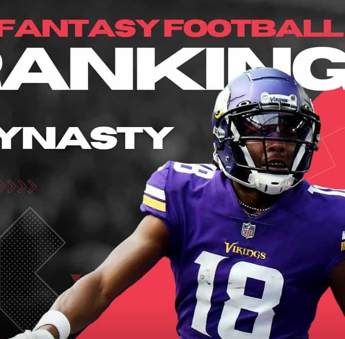 Sharp Football Dynasty Rankings Graphic