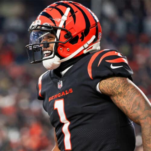 Jamar Chase Bengals WR ADP Fantasy football