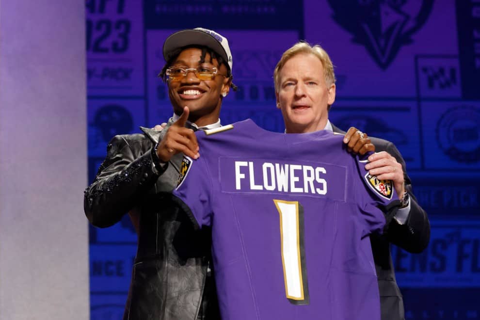 Zay Flowers Draft Night