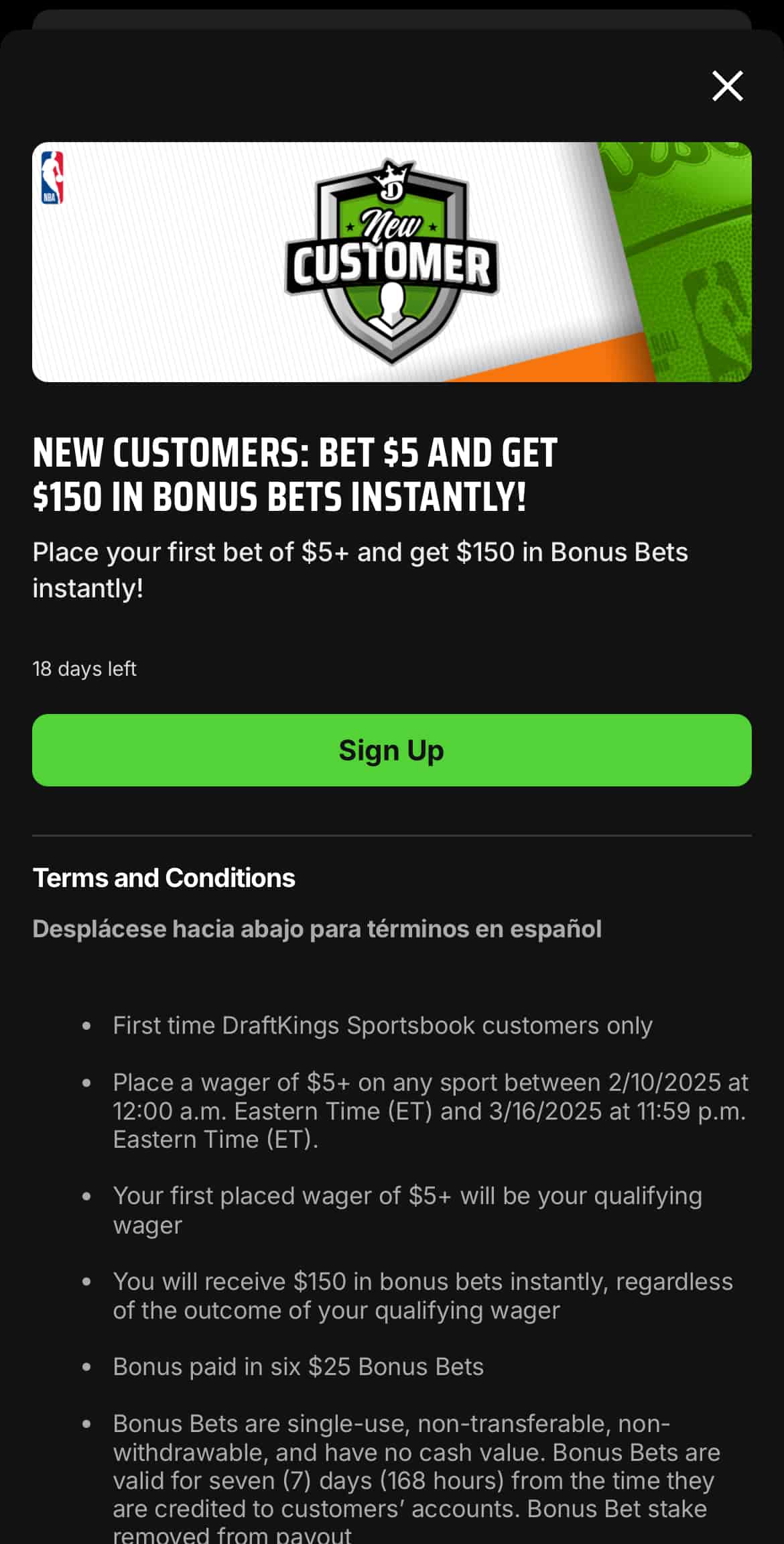 DraftKings review promo offer