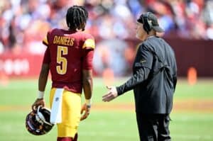 Dan Quinn and Jayden Daniels
