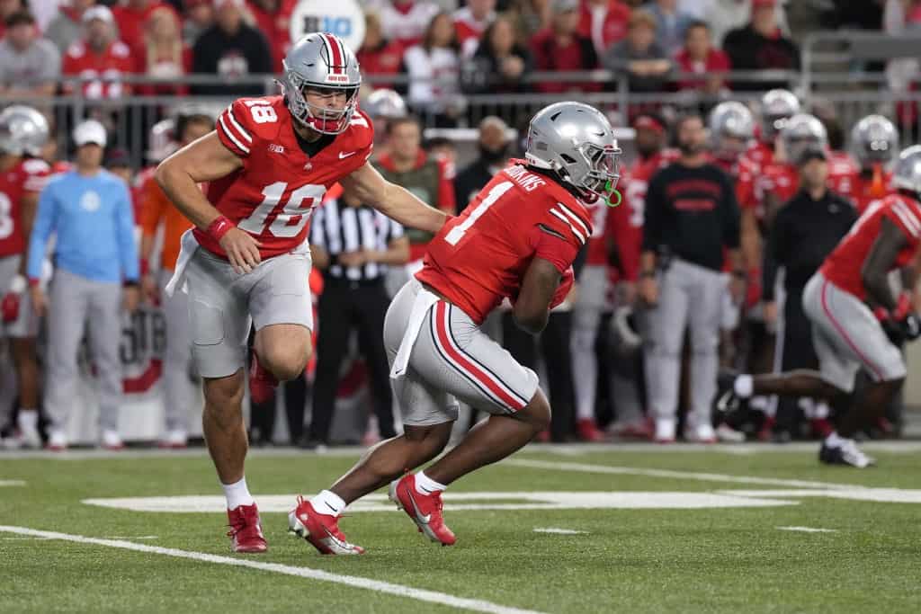 Will Howard and Quinshon Judkins