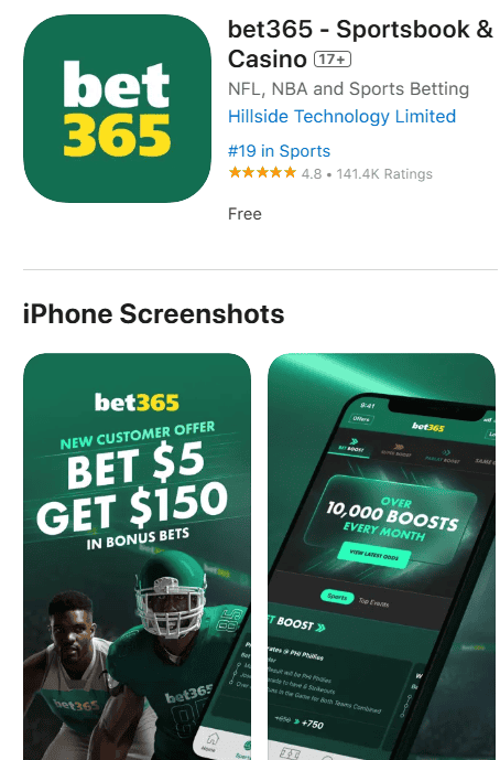 how to sign up on bet365 - download the app for Apple devices