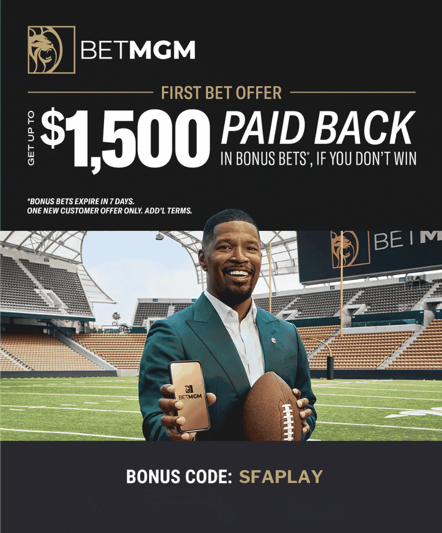 BetMGM Bonus code for $1,500.
