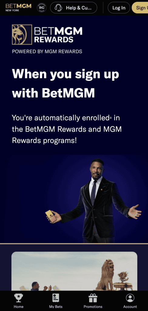 Betmgm rewards & loyalty program