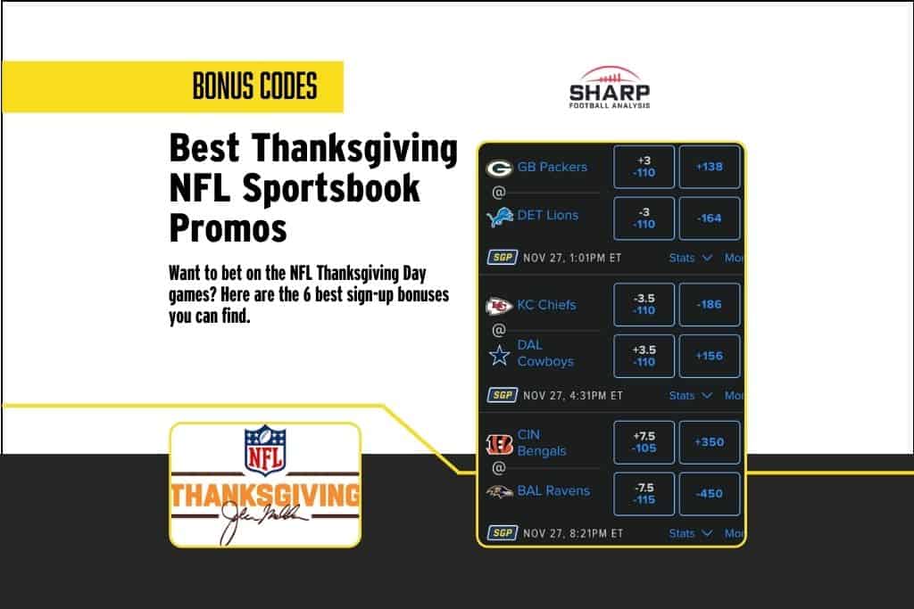 Thanksgiving NFL Promos 2025