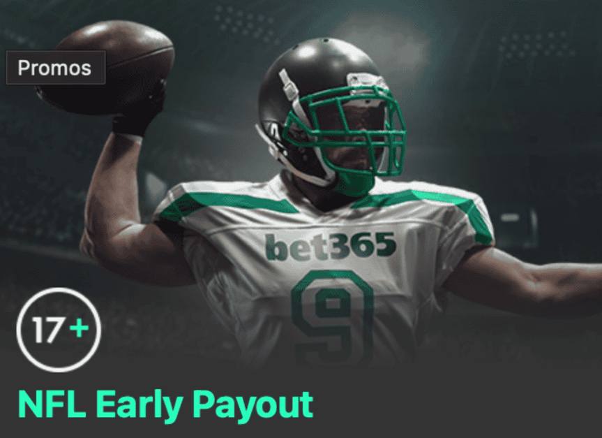 Bet365 Ohio offers - NFL early payout