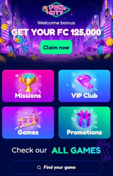 funzcity no deposit bonus