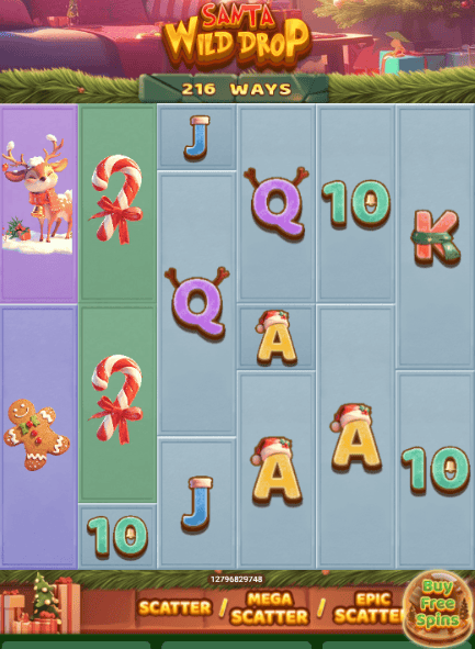 Santa's wild drop sweeps casino game on nolimitscoins