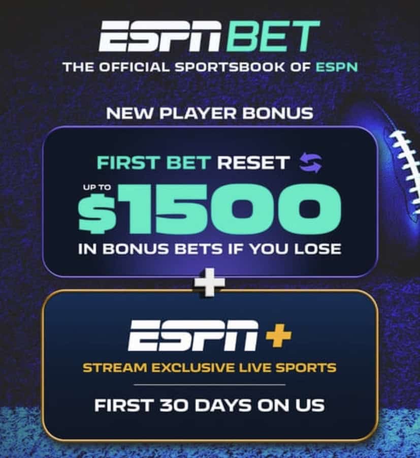 ESPN Bet promo for NFL Week 17.