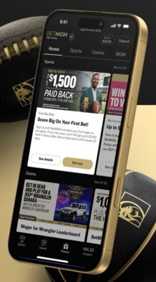 BetMGM sports betting app
