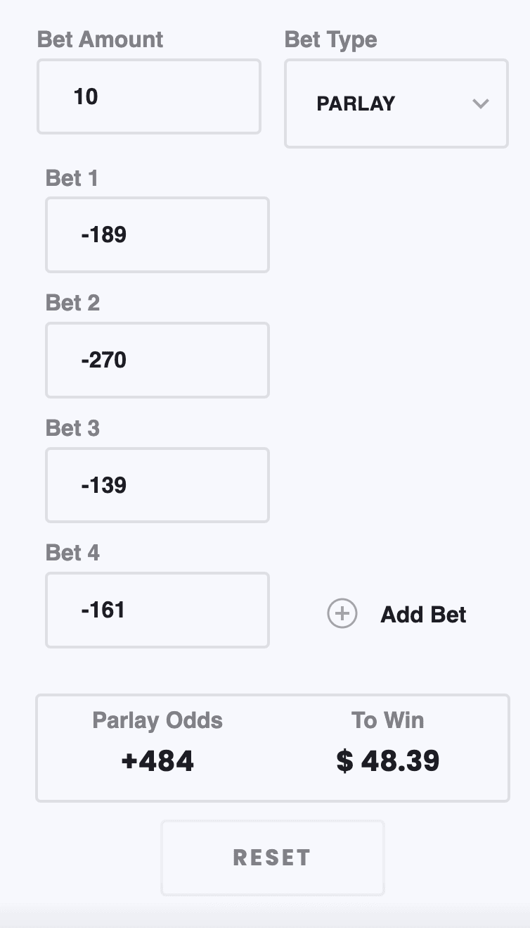 What is a parlay bet
