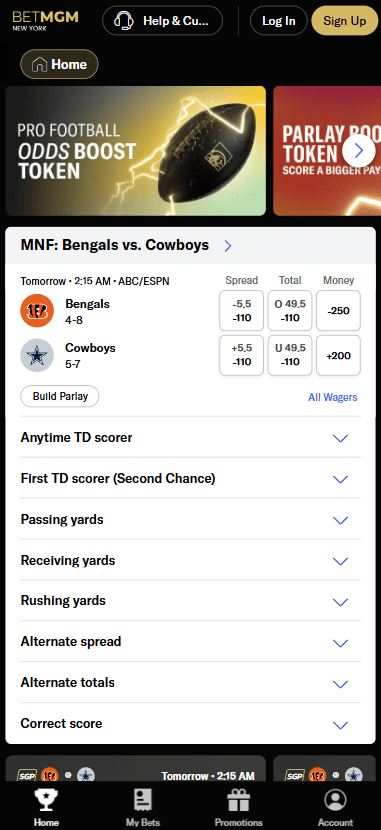 Betmgm review: Sportsbook betting markets, odds & boosts