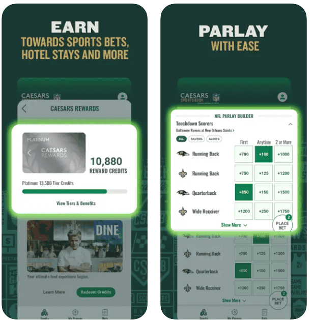 Caesars sportsbook app