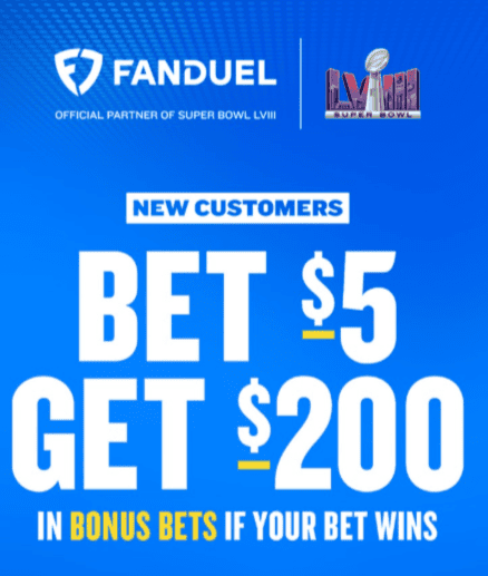 fanduel bonus offer NFL