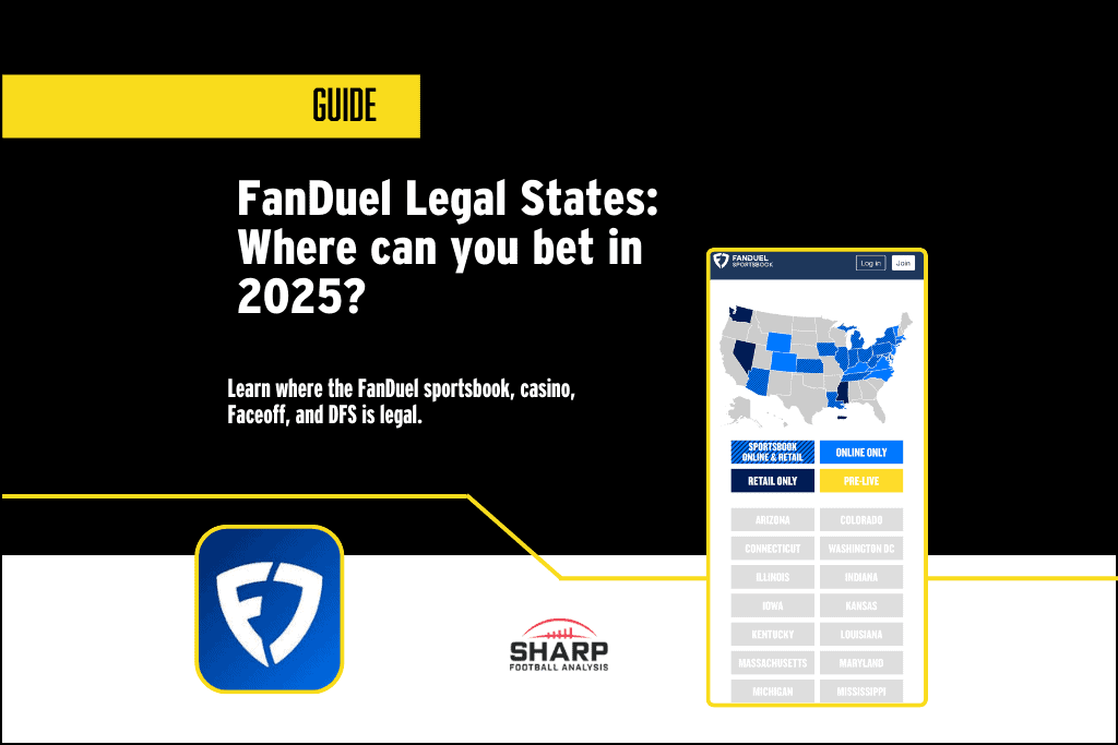 Fanduel Legal states: Where you can bet in 2025