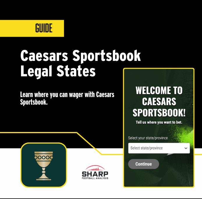 Caesars Sportsbook legal states