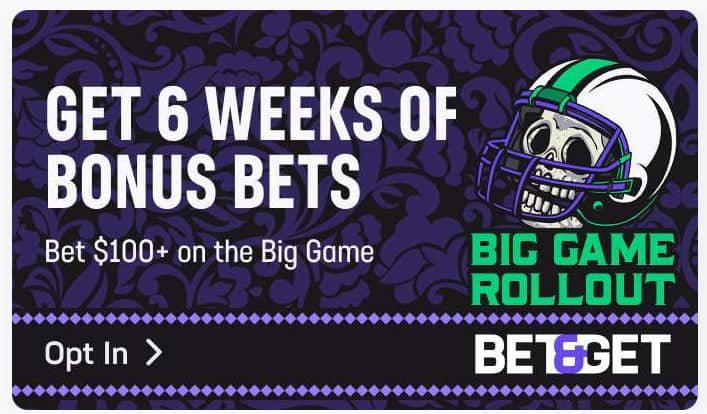 Hard Rock Bet Super Bowl promo offer