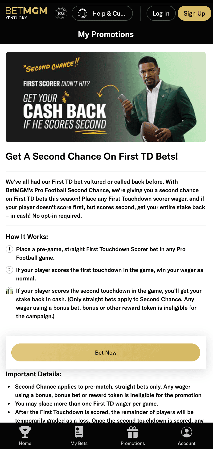 betmgm kentucky promotion