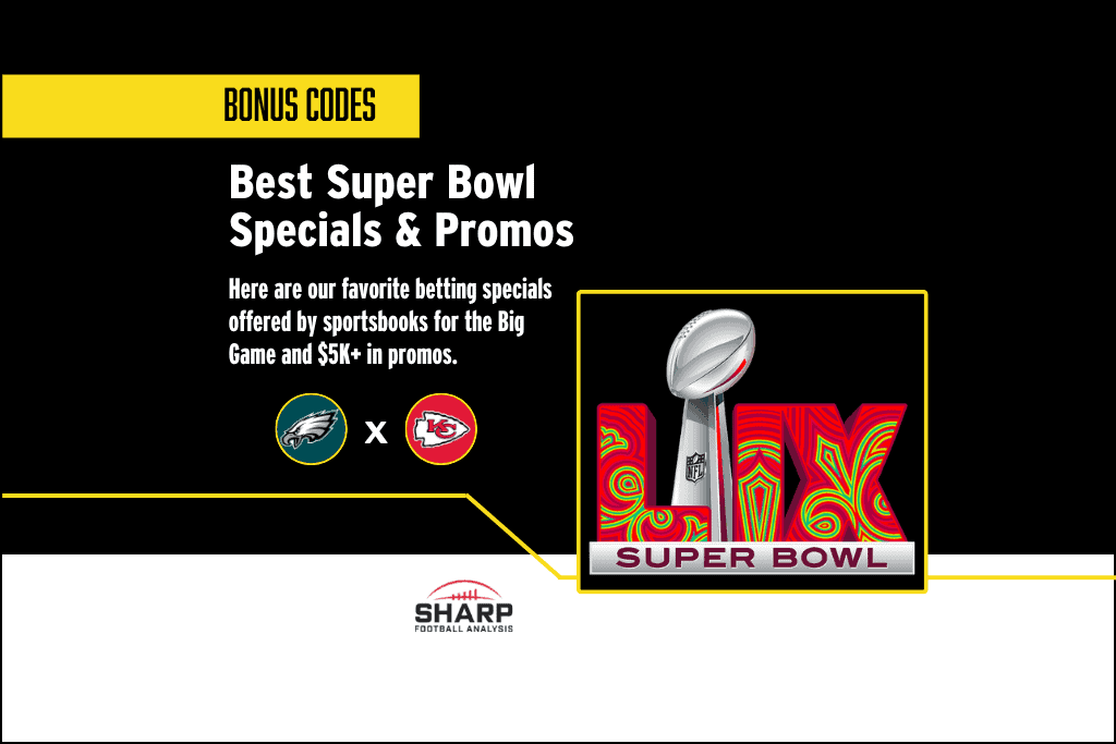 Super Bowl specials and props to bet on.