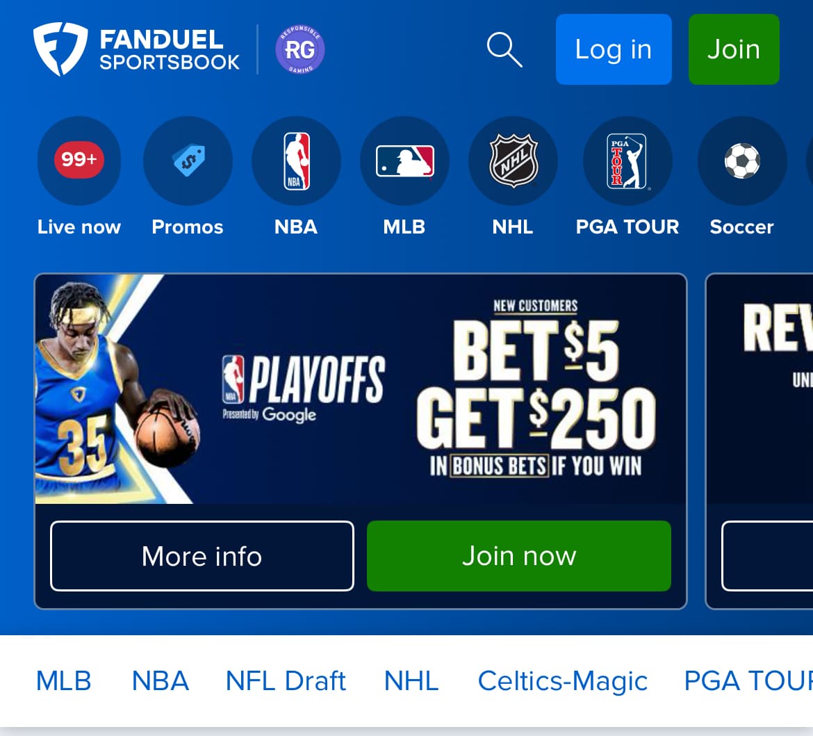 FanDuel review promo code 