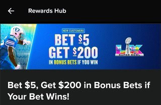 FanDuel Offer for Super Bowl 60 New Customers
