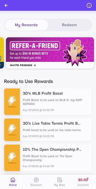 Hard Rock Bet promos: boosts, refer-a-friend, parlay protection