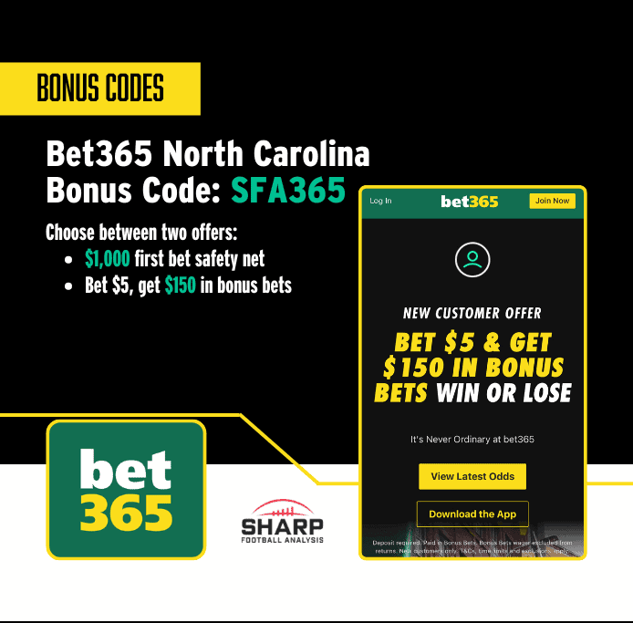 Bet365 North Carolina Bonus Code