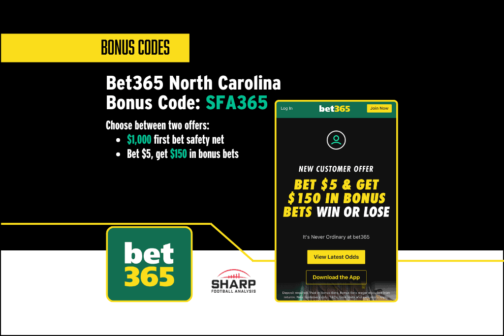 Bet365 North Carolina Bonus Code