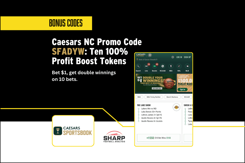 Caesars Sportsbook NC Promo code
