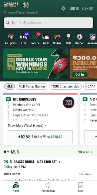 Caesars Sportsbook app