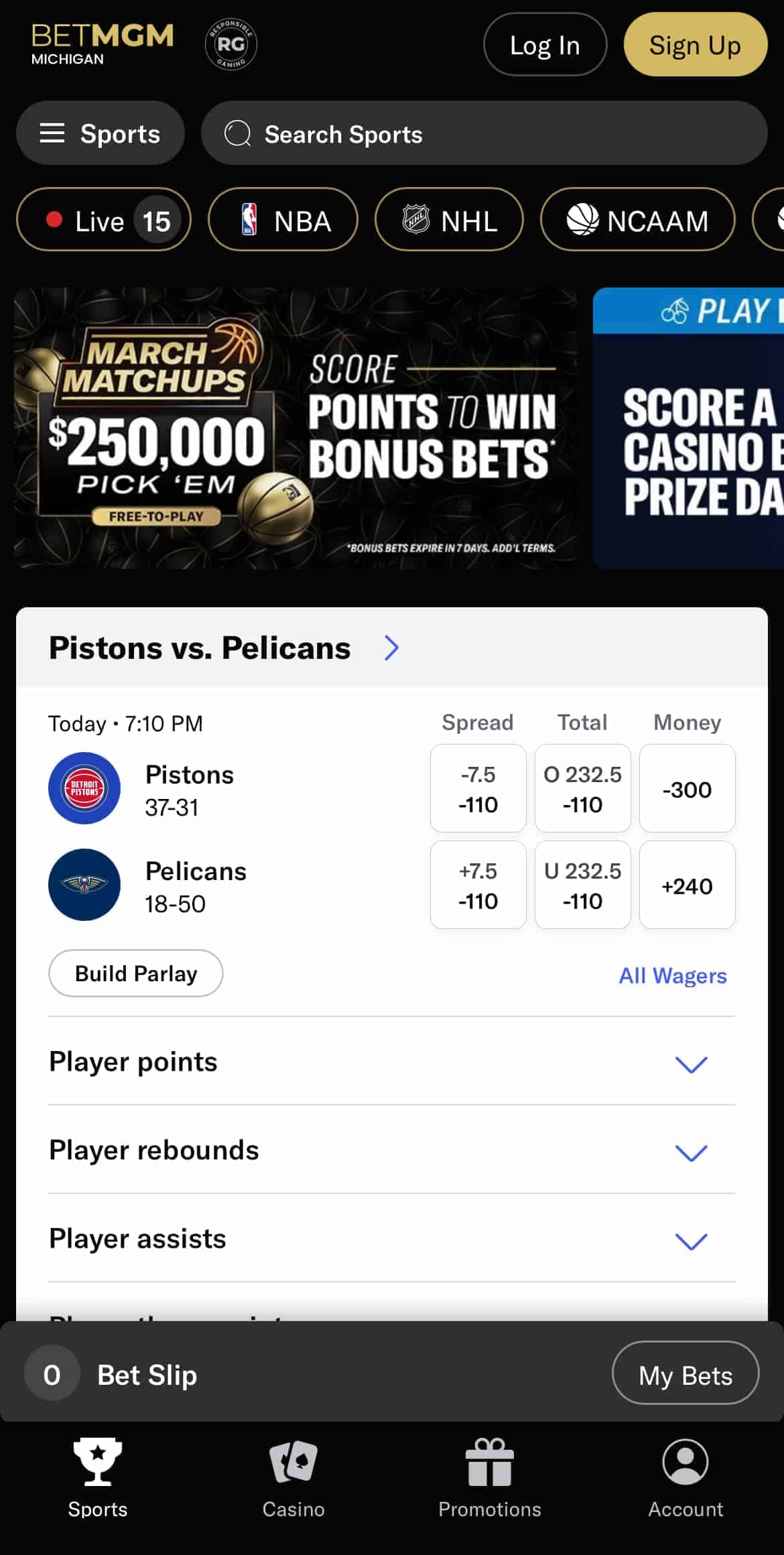 BetMGM sportsbook