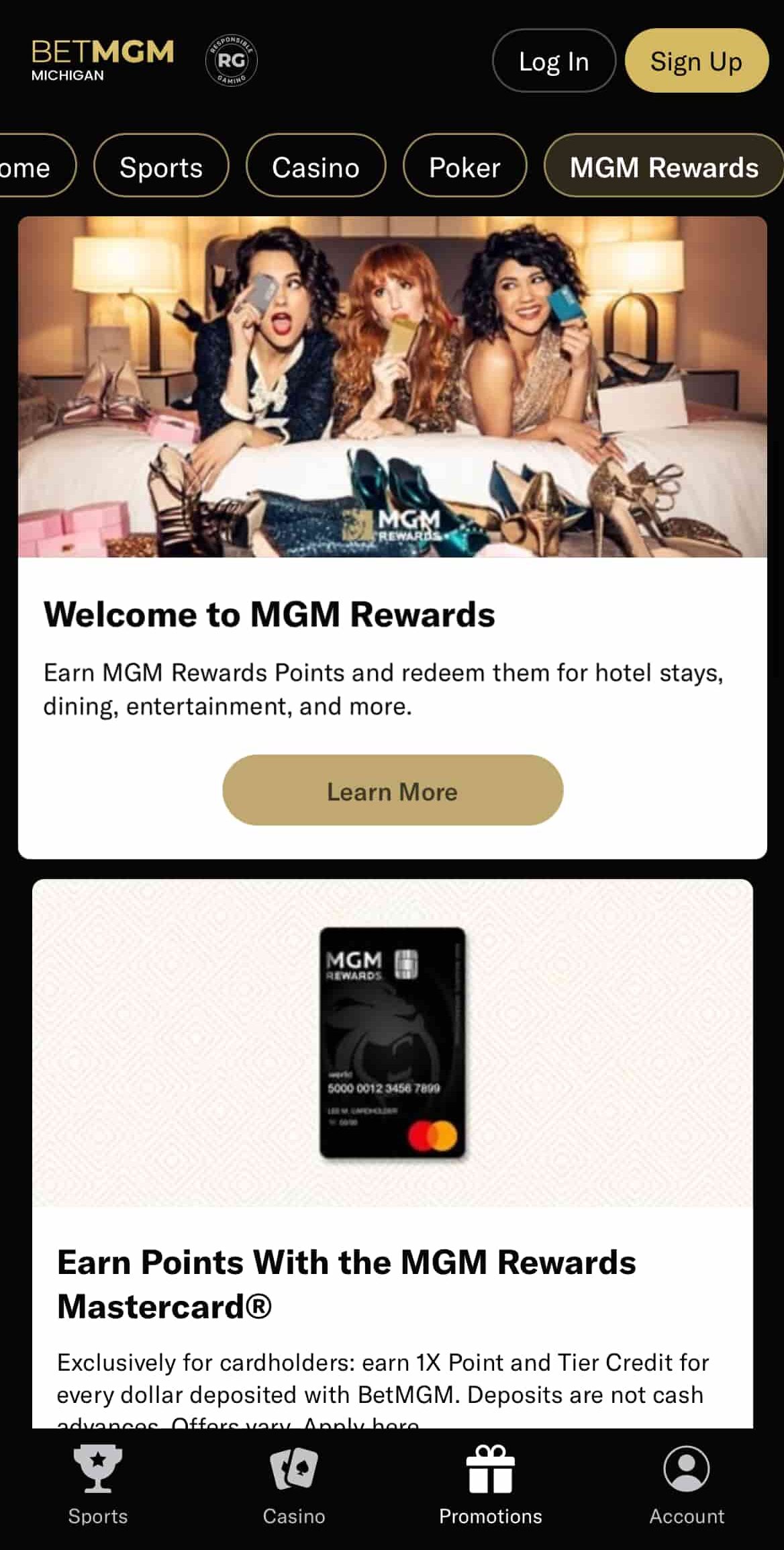 BetMGM rewards