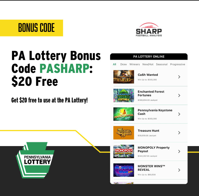 PA Lottery Bonus Code