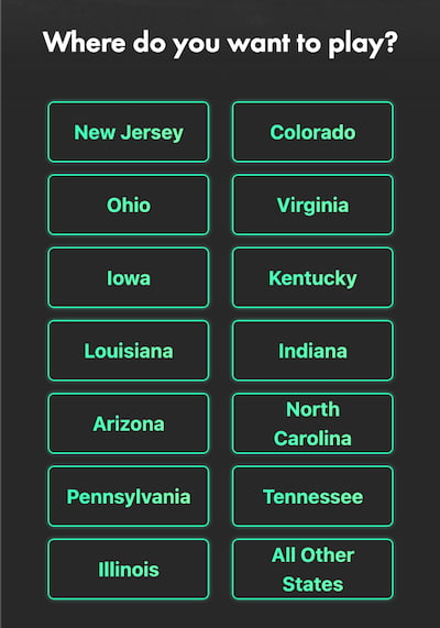 Bet365 legal states in 2025