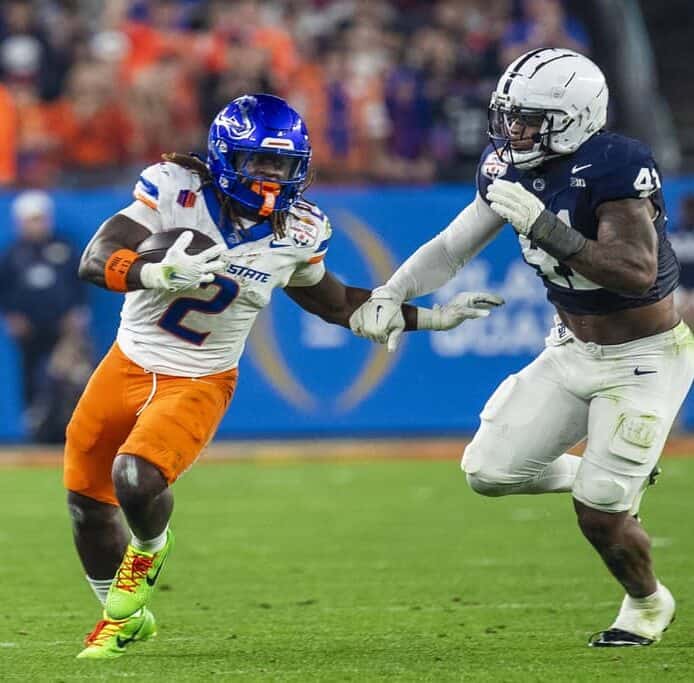Ashton Jeanty against Penn State in the College Football Playoff.