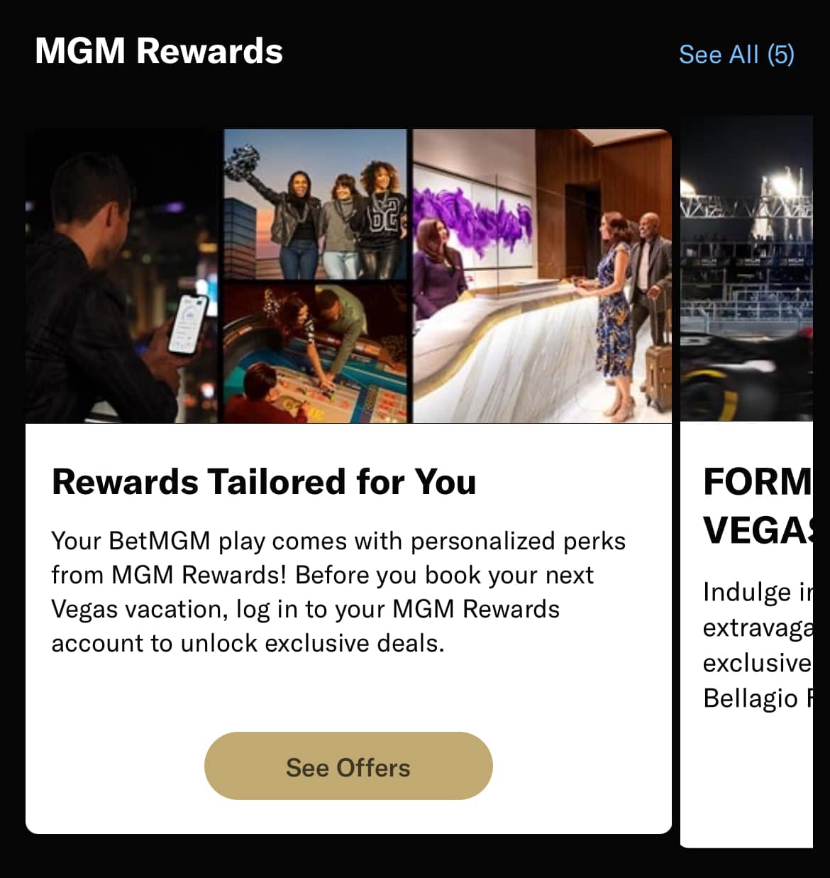 BetMGM Rewards loyalty program