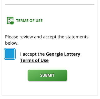 GA Lottery promo terms and conditions